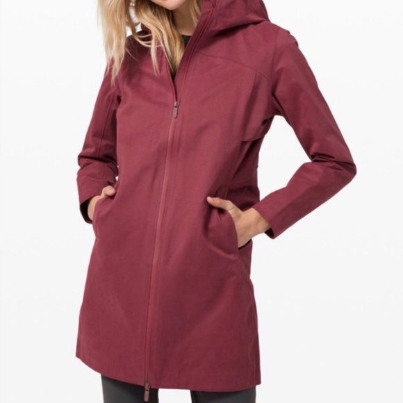 lululemon athletica Jackets & Blazers - Lululemon Rain Rebel Jacket *Cotton*, Women's Size 6